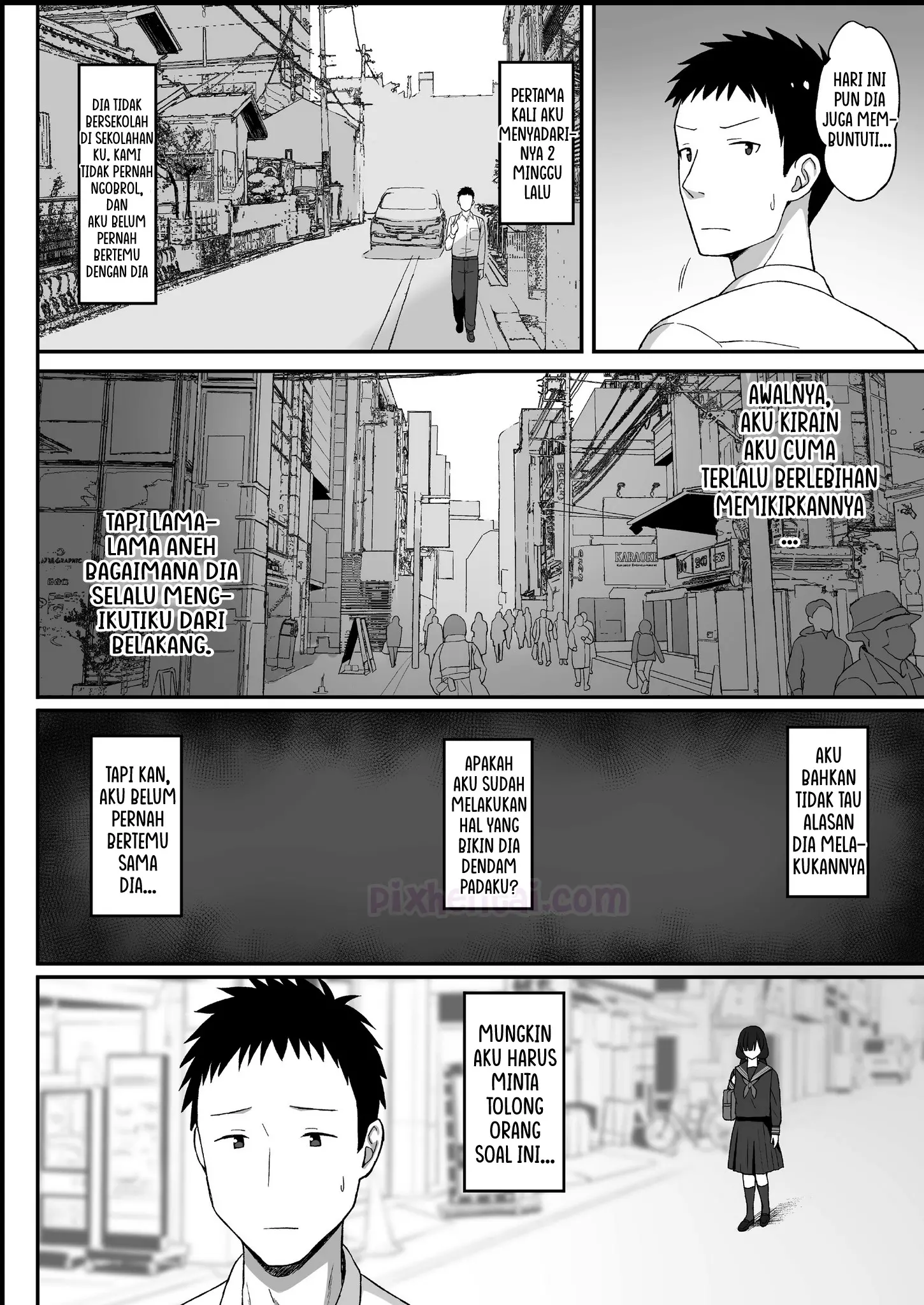 Komik hentai xxx manga sex bokep My Big-Boobed Stalker is Now My Girlfriend 7